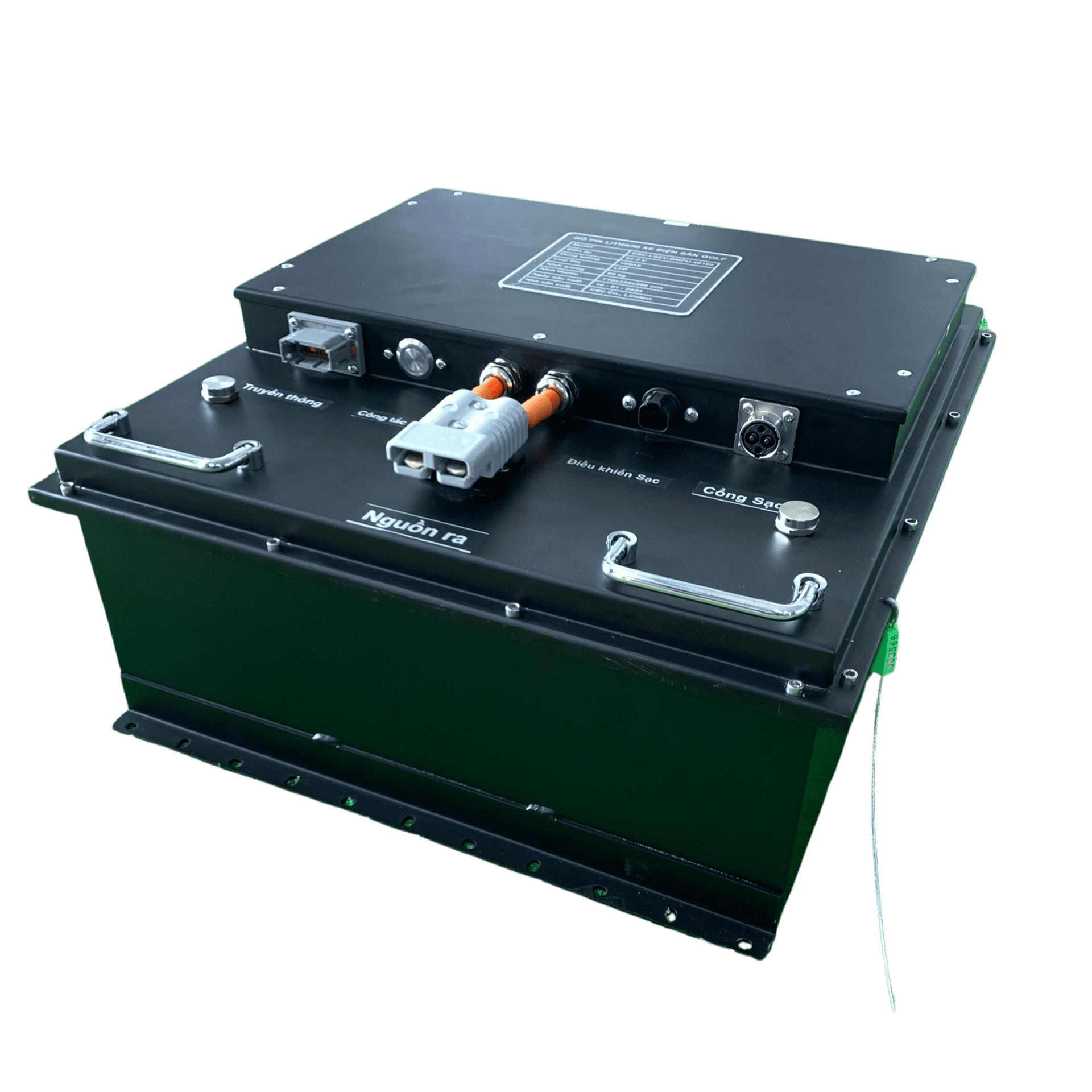 Pin Lithium 48V52Ah- PIN CHO XE THU GOM RÁC
